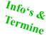 Info‘s & Termine